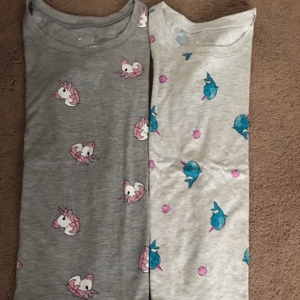 Two Justice tee shirts